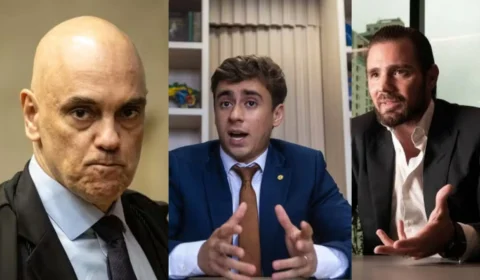 Nikolas diz que lugar de Moraes é ‘ao ladinho de Vorcaro na cadeia’