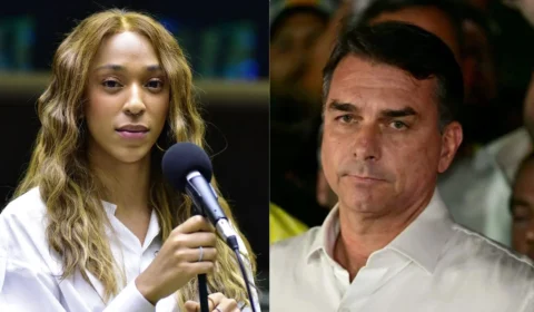 Erika Hilton pede apreensão de passaporte de Flávio Bolsonaro após derrota eleitoral