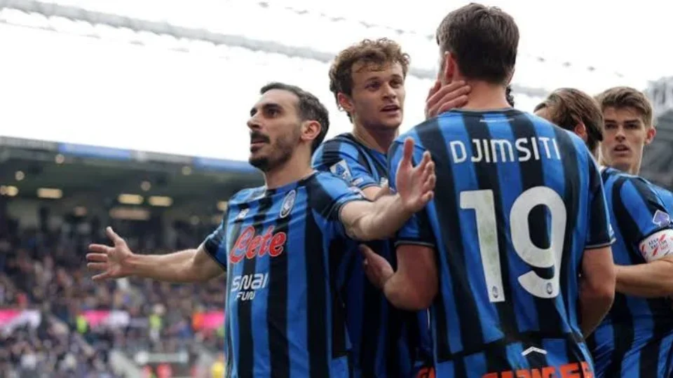 Atalanta empata em 2 a 2 com Frosinone e segue pressionada no Campeonato Italiano
