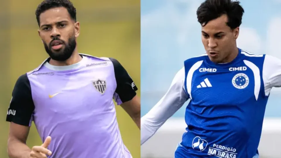 Atlético e Cruzeiro se enfrentam hoje na Arena MRV; veja horário e onde assistir