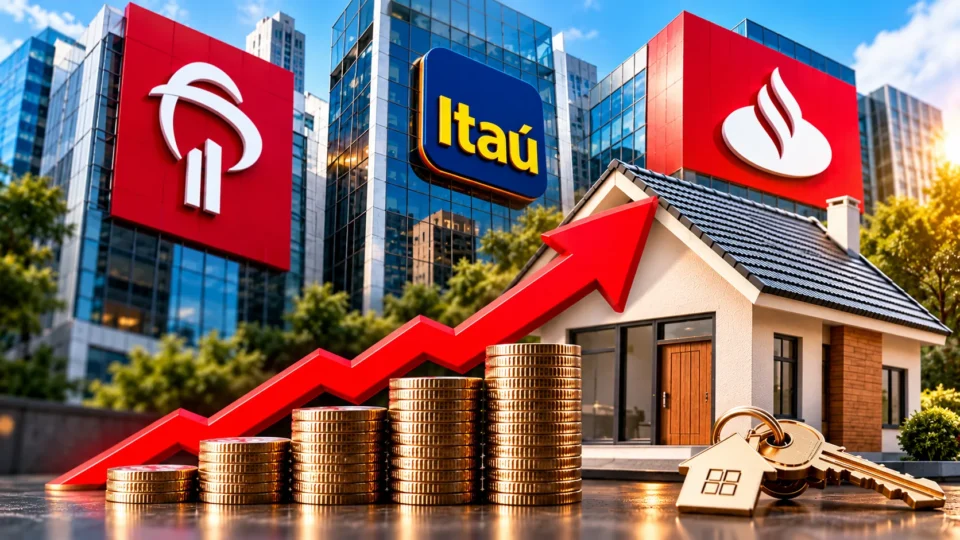 Financiamento imobiliário fica mais caro após alta de juros em bancos