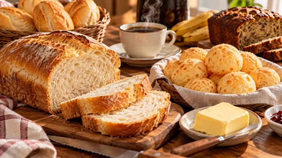 Pão quentinho sem sair de casa: 5 receitas fáceis para fazer hoje