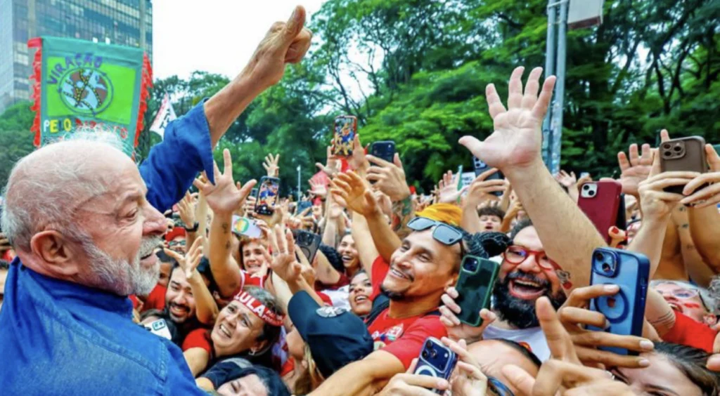 Atos pró-Lula pelo Brasil. Foto: Reprodução
