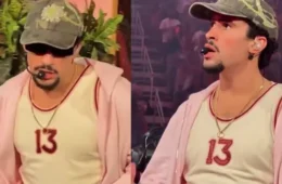 É falso que Bad Bunny tenha usado camisa 13 às vésperas das Eleições 2026