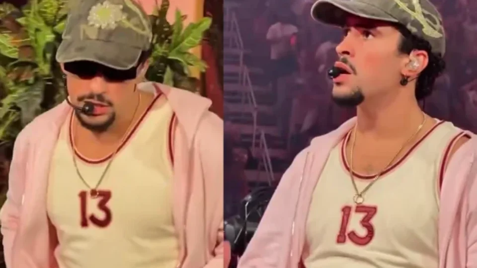 É falso que Bad Bunny tenha usado camisa 13 às vésperas das Eleições 2026