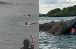 Embarcação com 20 pessoas naufraga em Minas Gerais e todos sobrevivem