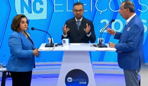 Omar Aziz e Maria do Carmo protagonizam debate acalorado na disputa pelo Governo do Amazonas
