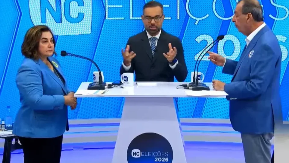 Omar Aziz e Maria do Carmo protagonizam debate acalorado na disputa pelo Governo do Amazonas