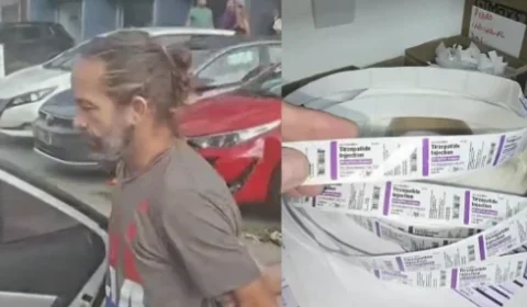 Polícia apreende R$ 2 milhões em canetas emagrecedoras e prende homem no Rio