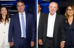 Lula e Flávio chegam à Globo para último debate antes do segundo turno das eleições