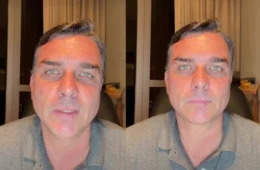 Dos EUA, Flávio Bolsonaro prevê ‘quebradeira’ no Brasil e fala em eleições antes de 2030