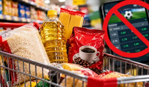 Consumo de alimentos cresce após restrição às bets, aponta Abras