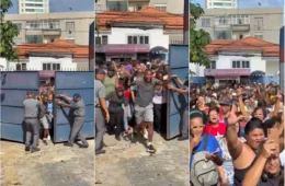 VÍDEO: Multidão corre para votar após abertura de portões em colégio eleitoral de Salvador