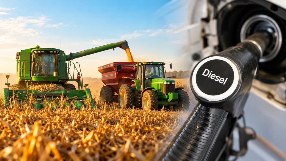 Diesel mais caro ameaça o lucro do agro e pode encarecer alimentos