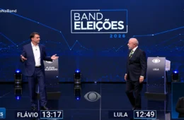 Lula e Flávio discutem SUS, saidinhas e escala 6×1 em debate
