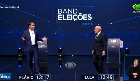 Lula e Flávio discutem SUS, saidinhas e escala 6×1 em debate