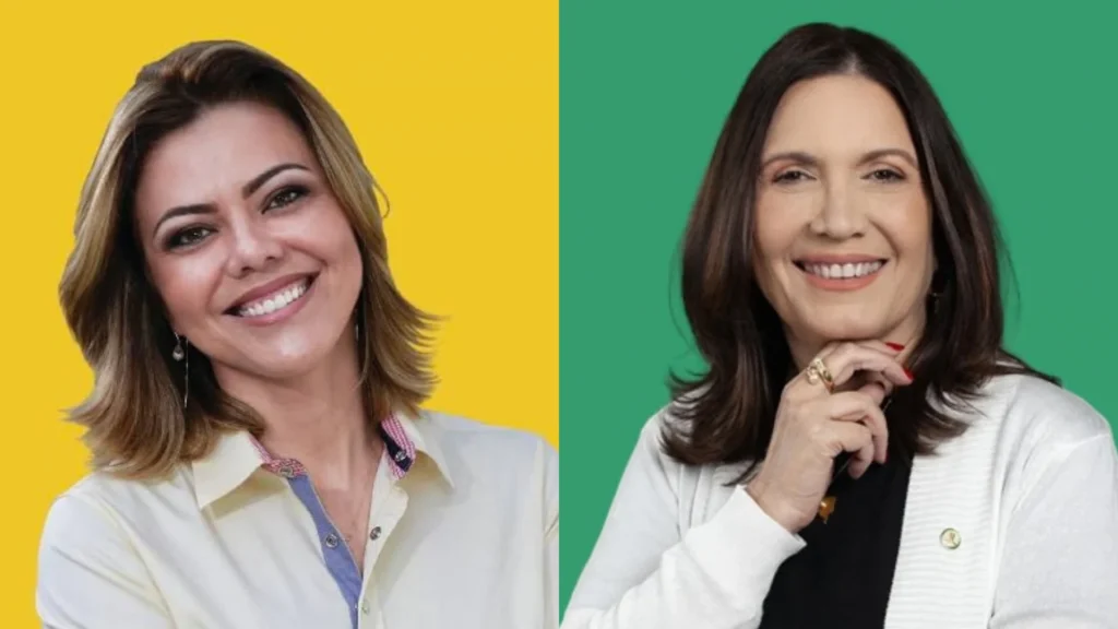 Pesquisa Correio/Opinião mostra Michelle Bolsonaro com 23%, enquanto Leila do Vôlei tem 17,7% e Bia Kicis, 17,3%; Érika Kokay aparece com 14,4%