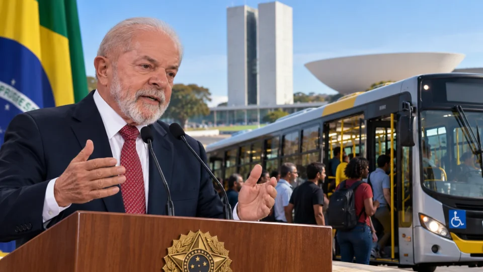 Lula anuncia PEC para garantir transporte público gratuito aos fins de semana