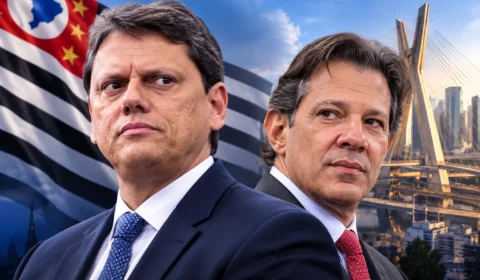 Quaest: Tarcísio tem 60% dos votos válidos em SP; Haddad, 36%