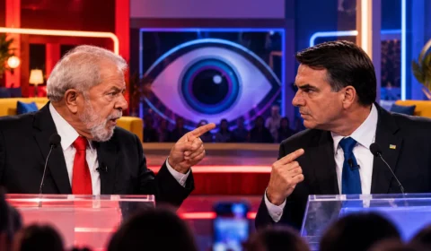 Debate ou BBB? Lula e Flávio transformam confronto na Band em um verdadeiro Sincerão