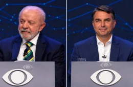 Lula e Flávio Bolsonaro ficam frente a frente no primeiro debate do segundo turno na Band