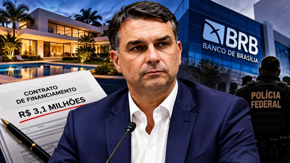 PF investiga empréstimo do BRB a Flávio para compra de mansão