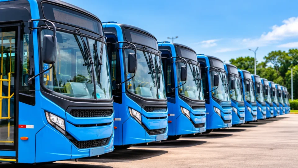 Rio Branco recebe 20 ônibus modelo 2027 para nova frota