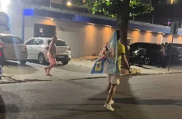 VÍDEO: Homem é flagrado com facão após resultado das eleições em João Pessoa;