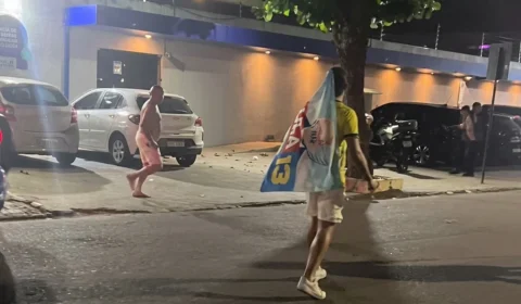VÍDEO: Homem é flagrado com facão após resultado das eleições em João Pessoa;