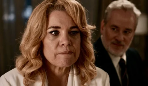 Pilar leva rasteira de quem menos esperava e vê seu império ameaçado em Quem Ama Cuida