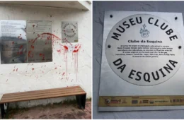 Após vandalismo, moradores e artistas se mobilizam para limpar memorial do Clube da Esquina em BH