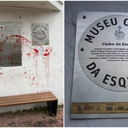 Após vandalismo, moradores e artistas se mobilizam para limpar memorial do Clube da Esquina em BH