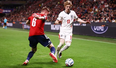 Inglaterra x Tchéquia hoje em Wembley pela Liga das Nações