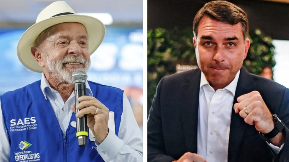 Pesquisa para presidente: Flávio tem 50,8% dos votos válidos e Lula 49,2%, afirma Futura