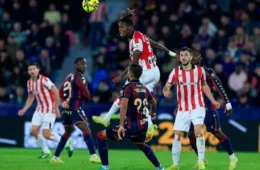 Levante x Athletic Bilbao: jogo adiado por fortes chuvas acontece nesta quarta; veja horário