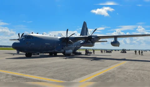 Avião dos EUA usado na operação contra Maduro participa de treinamento militar no Brasil
