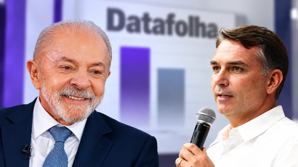 Pesquisa para presidente: Flávio Bolsonaro aparece 2 pontos à frente de Lula, aponta Datafolha