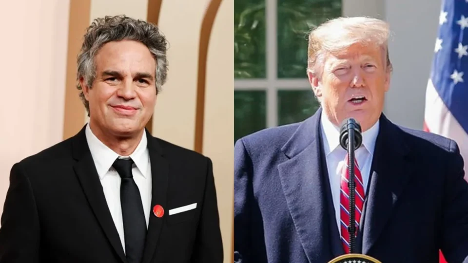 Mark Ruffalo diz que vai “virar o Hulk” contra Trump: “Sujeito acabado”