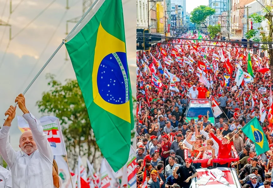 Montagem - Lula nas Ruas