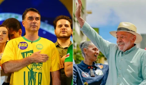PoderData/Aya: Lula alcança Flávio e os dois empatam com 50% dos votos válidos