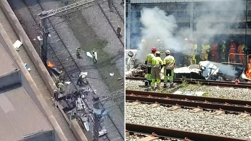 Queda de avião não afeta circulação do metrô de BH e passageiros relatam paralisação