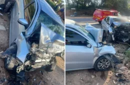 Casal morre em acidente na MG-252; bebê de 10 meses fica ferido