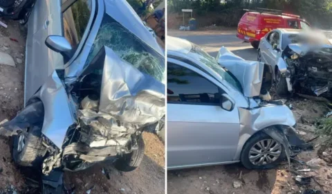 Casal morre em acidente na MG-252; bebê de 10 meses fica ferido