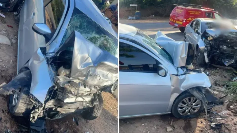 Casal morre em acidente na MG-252; bebê de 10 meses fica ferido