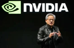 Nvidia bate recorde na bolsa e se aproxima de valor de mercado de US$ 6 trilhões