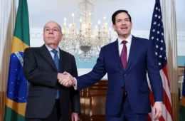 Mauro Vieira e Marco Rubio conversam no G20 e acertam nova reunião entre Brasil e EUA