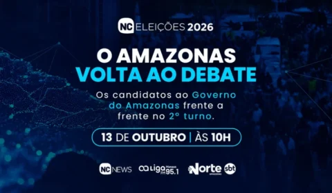 Grupo Norte promove debate entre Omar Aziz e Maria do Carmo no dia 13 de outubro