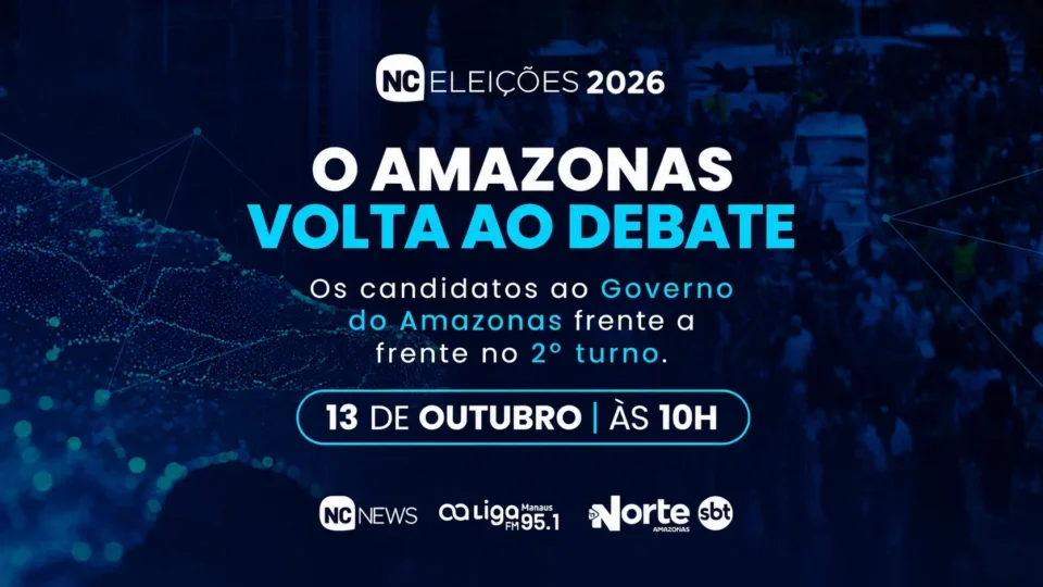 Grupo Norte promove debate entre Omar Aziz e Maria do Carmo no dia 13 de outubro