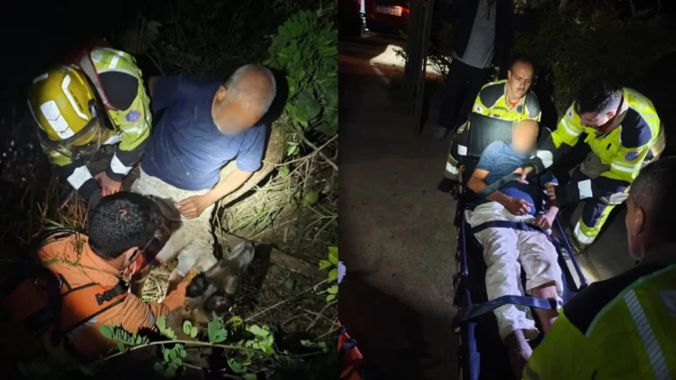 VÍDEO: Homem de 67 anos fica 2 dias perdido em mata e é resgatado em MG
