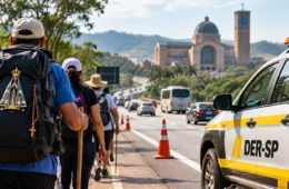 DER-SP reforça segurança nas rodovias durante romarias para Aparecida